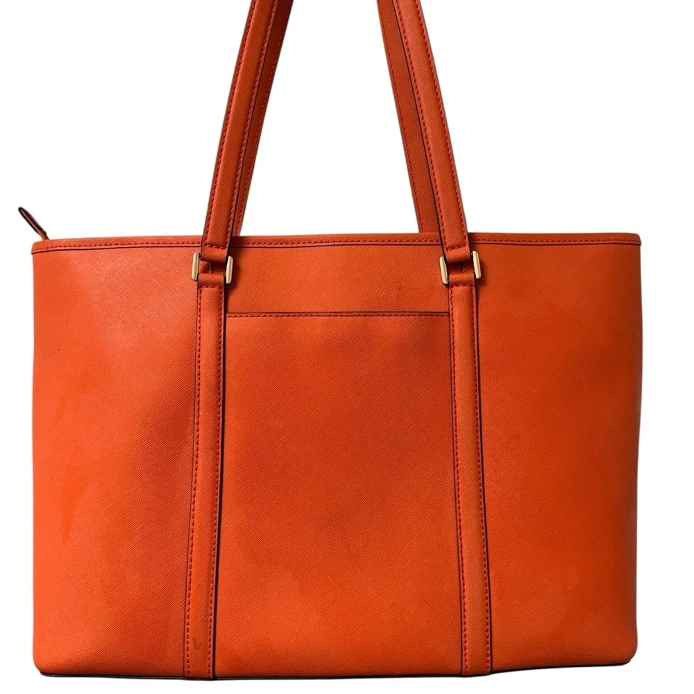 Michael Kors Tangerine Tote Bag - Picture 3 of 7
